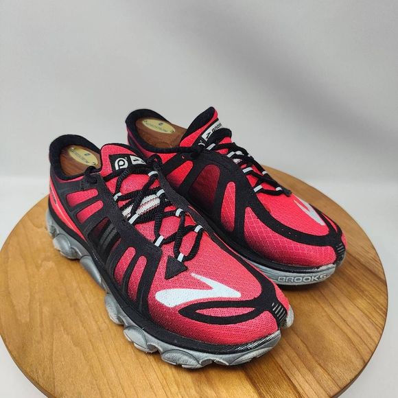 Brooks Pure Flow 2 P2 Running Shoes- Womens- Size 7.5 B- Pink Black- Athletic - Picture 10 of 12